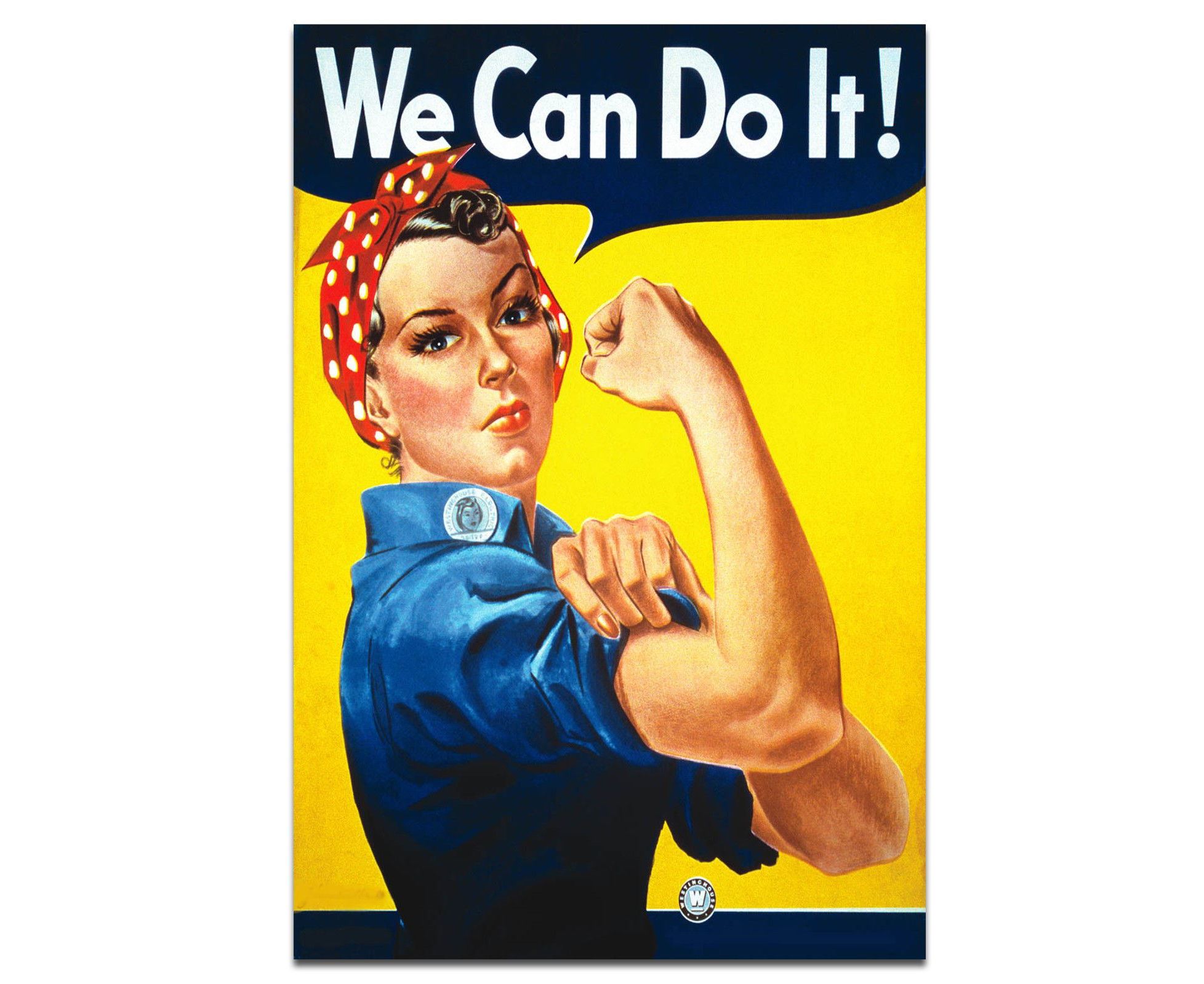 We can make. Клепальщица Рози. We can do it poster. Клепальщица Рози плакат.