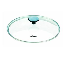 Крышка, 26х6.5 см, стекло/сталь, Lodge, фото 