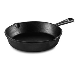 Сковорода круглая 16,5 см, черная, чугун, Lodge, Диаметр сковороды, см: 16.5, фото 