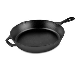Сковорода круглая 33 см, черная, чугун, Lodge, Диаметр сковороды, см: 33, фото 