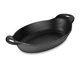 Блюдо для запекания, овальное, размер: 31,5 х 17,5 см, материал: чугун, LOSD, LODGE, США, фото 