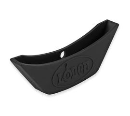 Перчатка-ухват в форме трапеции, черная, силикон, Lodge, Цвет: Черный, фото 