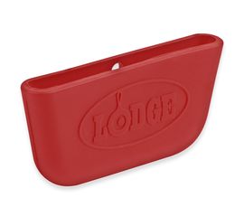 Накладка на ручку, прямоугольная, размер: 12 х 7 х 2 см, материал: силикон, цвет: красный, ASPHH41, LODGE, США, фото 