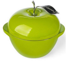 Кастрюля Яблоко, 2.6 л, зеленая, Lodge, фото 