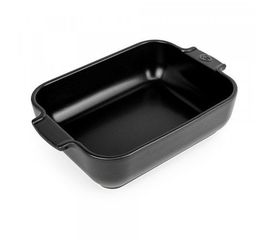 Форма для запекания прямоугольная SATIN BLACK 3,8л, 36х22см, черный, Peugeot, фото 