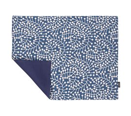 Салфетка двухсторонняя под приборы темно-синяя с принтом Спелая Смородина из коллекции Scandinavian touch, 35х45 см, Tkano, фото 