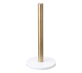 Держатель для бумажных полотенец Marm, 31,5 см, белый/золотистый., Liberty Jones, фото 