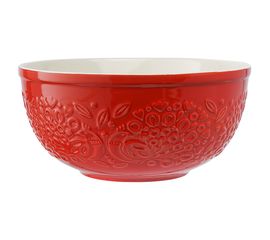 Миска для смешивания Birds of Paradise, 4,2 л, красная, Liberty Jones, фото 