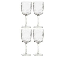 Набор бокалов для вина Arctic, 360 мл, прозрачный, 4 шт., Liberty Jones, фото 