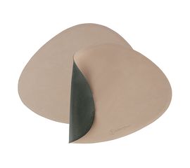 Набор из 2-х двухсторонних сервировочных салфеток Drop, 33х41 см, зеленый/бежевый, Liberty Jones, фото 