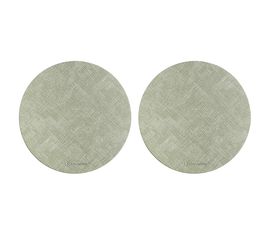 Набор из 2-х сервировочных салфеток Leanera, d 35 см, мятные, Liberty Jones, фото 