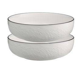 Набор глубоких тарелок Contour, 800 мл, 2 шт., Liberty Jones, фото 