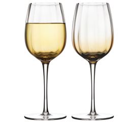 Набор бокалов для вина Gemma Amber, 360 мл, 2 шт., Liberty Jones, фото 