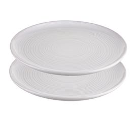 Набор обеденных тарелок In The Village, d 28 см, белые, 2 шт., Liberty Jones, фото 