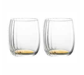 Набор стопок Alice в подарочной упаковке, 70 мл, золотистые, 2 шт., Liberty Jones, фото 