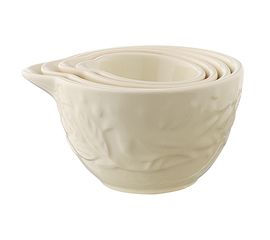 Набор мерных чаш Birds of Paradise, кремовые, 4 шт., Liberty Jones, фото 