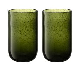 Набор стаканов Flowi, 510 мл, темно-зеленые, 2 шт., Liberty Jones, фото 