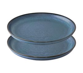 Набор тарелок Cosmic Kitchen, d 21 см, 2 шт. (голубые), Liberty Jones, фото 