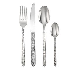 Набор столовых приборов Fluid, серебристые, 16 пред., Liberty Jones, фото 