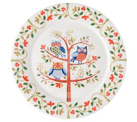 Тарелка Owl из коллекции Birds of Paradise, d 28 см, Liberty Jones, фото 