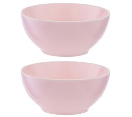 Набор чаш Simplicity, 470 мл, розовые, 2 шт., Liberty Jones, фото 