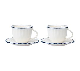 Набор чайных пар Santorini, 220 мл, 2 шт., Liberty Jones, фото 