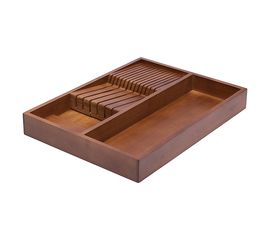 Органайзер для столовых приборов с держателем для ножей Bambox, 30х38 см, Liberty Jones, фото 