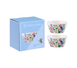 Набор чаш Parrot из коллекции Birds of Paradise в подарочной упаковке, 180 мл, 2 шт., Liberty Jones, фото 