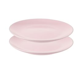 Набор тарелок Simplicity, d 21,5 см, розовые, 2 шт., Liberty Jones, фото 