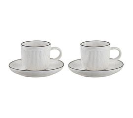 Набор чайных пар Contour, 125 мл, 2 шт., Liberty Jones, фото 