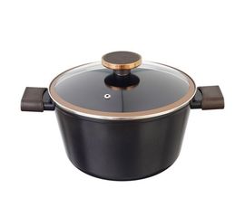 Кастрюля со стеклянной крышкой для индукционных плит Noblesse 4,8 л, 24 см, Neoflam, фото 