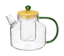 Чайник заварочный Orb, 1,2 л, желтый/зеленый, Liberty Jones, фото 