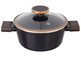 Кастрюля со стеклянной крышкой для индукционных плит Noblesse 2,2 л, 20 см, Neoflam, фото 