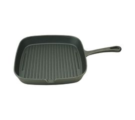 Сковорода-гриль чугунная d=24*24 cм, P.L. Proff Cuisine, фото 