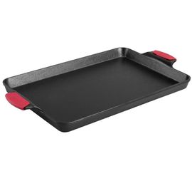 Противень с силиконовыми прихватами, размер: 27 х 40 см, материал: чугун, BW15BPA1, BAKEWARE, LODGE, США, фото 