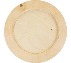 Подставка для сковороды круглая 4020327 некрашен., D=26/17.5 см, дерево, Lodge, фото 