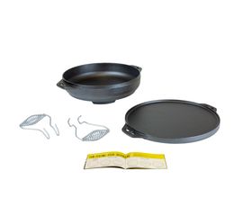 Жаровня мультифункиональная, объем: 6,4 л, диаметр: 32 см, материал: чугун, L14CIA, LODGE, США, фото 