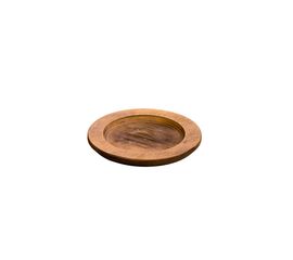 Подставка для сковороды круглая 4020180, D=20.5 см, коричневая, дерево, Lodge, фото 