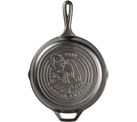 Сковорода чугунная круглая 26 см, L8SKMIA20, серия Made in America, LODGE, фото 