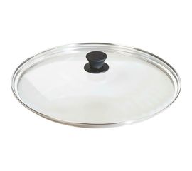 Крышка круглая стеклянная, диаметр: 38 см, материал: стекло, LODGE, США, фото 