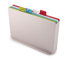 Набор разделочных досок Index 17 Large серебристый, Joseph Joseph, фото 