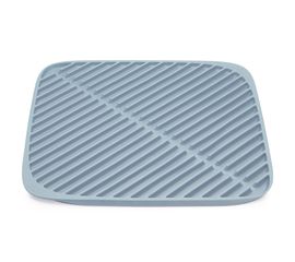 Коврик для сушки посуды Flume™, 31,5х34,5 см, голубой, Joseph Joseph, фото 