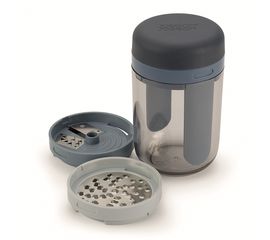 Терка спиралайзер с тремя лезвиями и контейнером для хранения Spiro Sky, Joseph Joseph, фото 