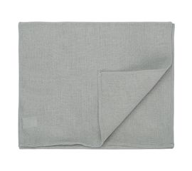 Дорожка на стол из стираного льна серого цвета из коллекции Essential, 45х150 см, Tkano, фото 