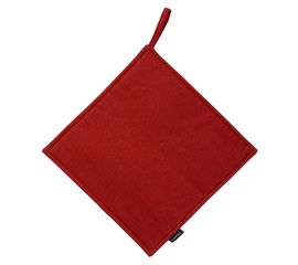 Прихватка из хлопка красного цвета из коллекции Russian North, 22х22 см, Tkano, фото 