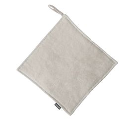 Прихватка из умягченного льна бежевого цвета, 22х22 см, Tkano, фото 