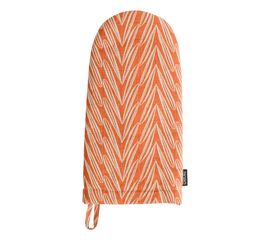 Варежка-прихватка из хлопка с графичным принтом Колосья Russian North, 31х15 см, Tkano, фото 