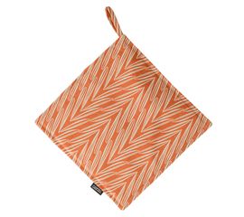 Прихватка из хлопка с графичным принтом Колосья Russian North, 22х22 см, Tkano, фото 