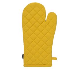 Прихватка-варежка из хлопка горчичного цвета из коллекции Prairie, 33х17,5 см, Tkano, фото 