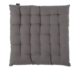 Подушка на стул из хлопка серого цвета из коллекции Essential, 40х40 см, Tkano, фото 